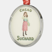 チョコビクトリアンキスガールシュガー メタルオーナメント (左)