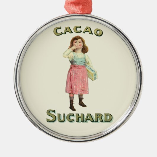 チョコビクトリアンキスガールシュガー メタルオーナメント (正面)