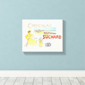 チョコフランスのレビクトリアンットキャンディシュガー キャンバスプリント (インサイチュ (ウッドフロア))