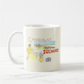 チョコフランスのレビクトリアンットキャンディシュガー コーヒーマグカップ (左)