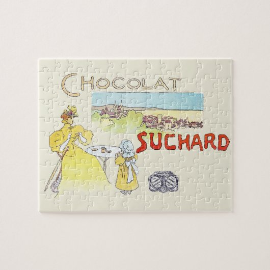 チョコフランスのレビクトリアンットキャンディシュガー ジグソーパズル (横)