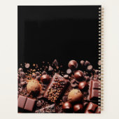 チョコホリックチョココアスイーツネーム文字 プランナー手帳 (裏面)