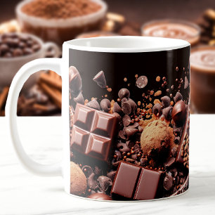 チョコホリックホットチョコレートココアマグ コーヒーマグカップ