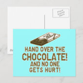 チョコホリック ポストカード (正面/裏面)