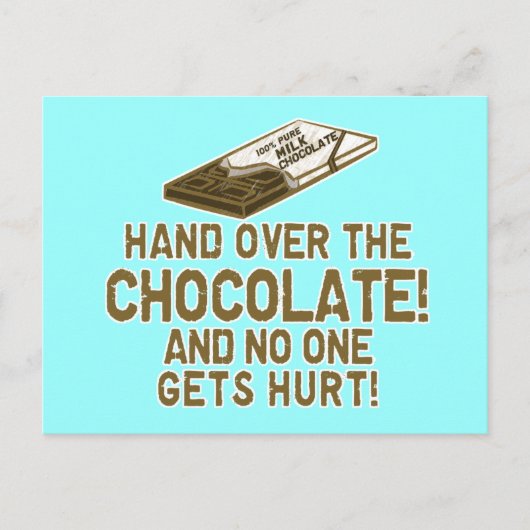 チョコホリック ポストカード (正面)