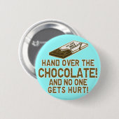 チョコホリック 缶バッジ (正面&裏面)