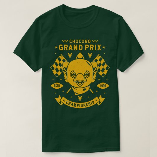 チョコボグランプリ Tシャツ (デザイン正面)