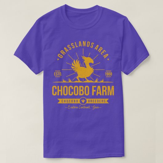 チョコボファーム Tシャツ (デザイン正面)