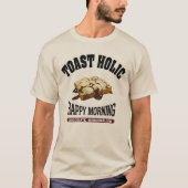 チョコマシュマロ(アレンジトースト ビンテージ風) Tシャツ (正面)