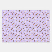 チョコモダンボンボンボンボンボン – ラッピング紙トリオ ラッピングペーパーシート (正面3)