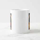 チョコライデアルヴィンテージポスターヨーロッパ ジャンボコーヒーマグカップ (正面)