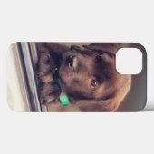 チョコラブラドールの子犬 Case-Mate iPhoneケース (裏面 (横))