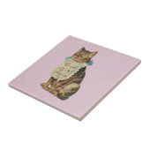 チョコラ猫付きヴィンテージタイル タイル (側面)