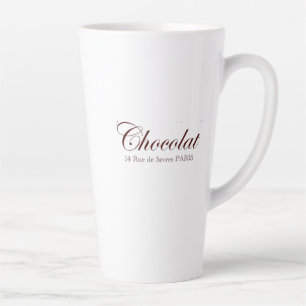チョコレフランスのートヴィンテージパリラテマグ カフェラテマグ