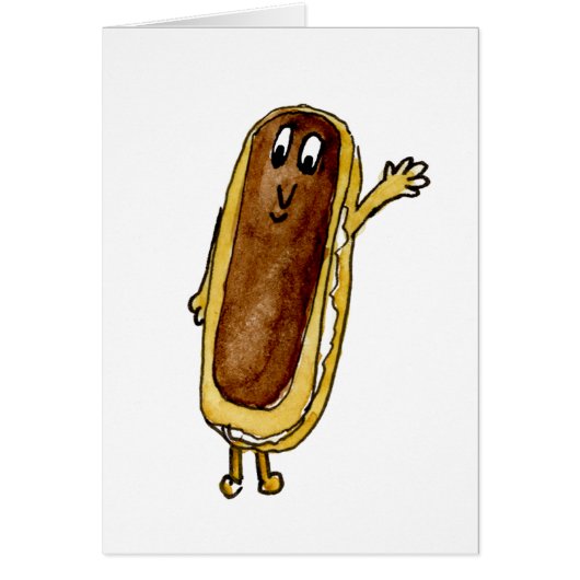 チョコレーおもしろいトエクレ予測できなーケーキマンガアート (正面)