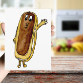 チョコレーおもしろいトエクレ予測できなーケーキマンガアート ポストカード