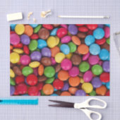 チョコレーカラフルト菓子 薄葉紙 (クラフト)