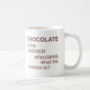 チョコレートあ答え コーヒーマグカップ
