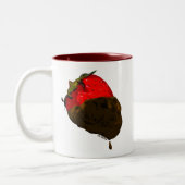 チョコレートいちご ツートーンマグカップ (左)