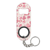 チョコレートおよびペストリーパターン2 キーホルダー栓抜き (裏面)