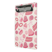 チョコレートおよびペストリーパターン2 ミニクリップボード (アングル2)