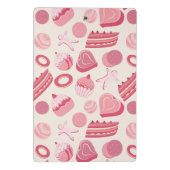 チョコレートおよびペストリーパターン2 ミニクリップボード (裏面)