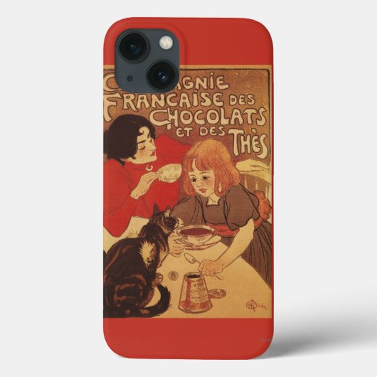 チョコレートおよび茶Co母および娘 Case-Mate iPhoneケース (裏面)