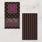 チョコレートお母さんカード コーリングカード (正面/裏面)