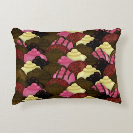 チョコレートが多すぎない – バレンタインデイキャンディ アクセントクッション