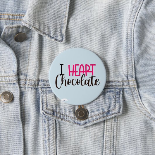 チョコレートが大好きなあなたへ 面白い オリジナル ピンバッジ (インサイチュ)