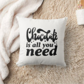 チョコレートが必要だ クッション (ブランケット)