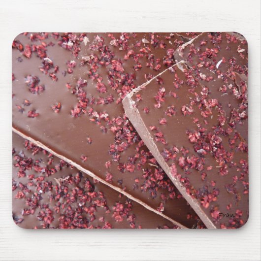 チョコレートが必要? マウスパッド (正面)