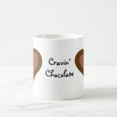 チョコレートが恋しい - マグカップ (中央)