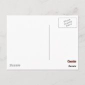 チョコレートが関係してたら私も参加しますってとぼけたやつ ポストカード (裏面)