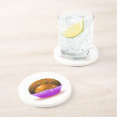 チョコレートてんとう虫のカップケーキのコースター コースター (側面)