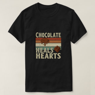 チョコレートで心は癒される Tee Tシャツ