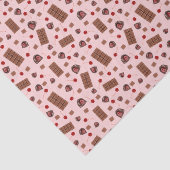 チョコレートで覆われたさくらんぼティッシュペーパー 薄葉紙 (詳細)