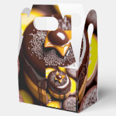 チョコレートとキャラメルをテーマにしたビーフボックス フェイバーボックス (オープン)