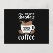 チョコレートとコーヒーが大好き エンクロージャーカード (裏面)
