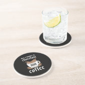 チョコレートとコーヒーが大好き コースター (側面)