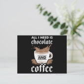 チョコレートとコーヒーが大好き サンキューカード (スタンド正面)
