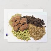 チョコレートとスパイス ポストカード (正面/裏面)