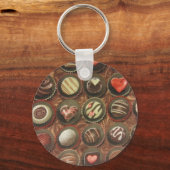 チョコレートとトリュフ キーホルダー (正面)