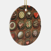 チョコレートとトリュフ セラミックオーナメント (右)