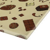 チョコレートとパティシシェフキャンディチョコレート カッティングボード (角)