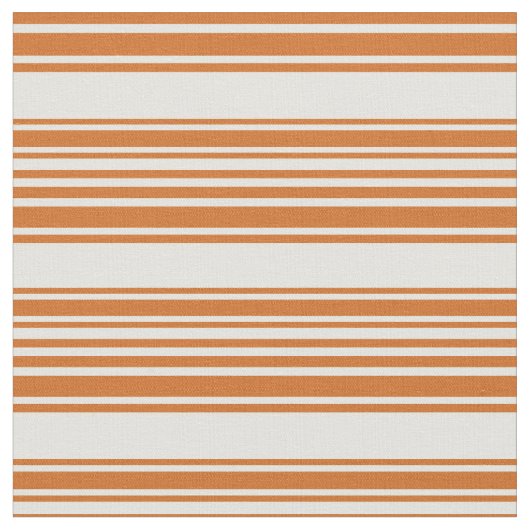 チョコレートと淡黄色の色の線 ファブリック (クローズアップ)