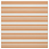 チョコレートと淡黄色の色の線 ファブリック (見本)