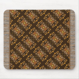 チョコレートと甘いパターン（の模様が）あるネズミ敷物 マウスパッド