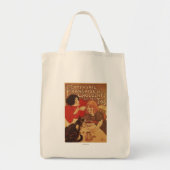 チョコレートと紅茶の母と娘 トートバッグ (正面)