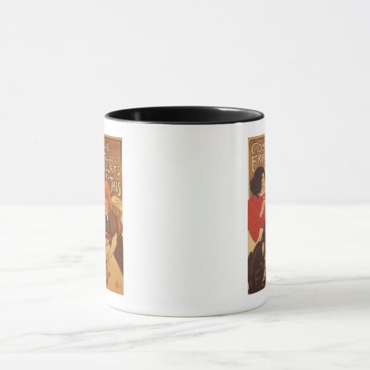 チョコレートと紅茶の母と娘 マグカップ (中央)